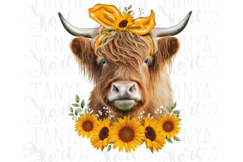 cow-with-sunflowers-png-for-sublimation