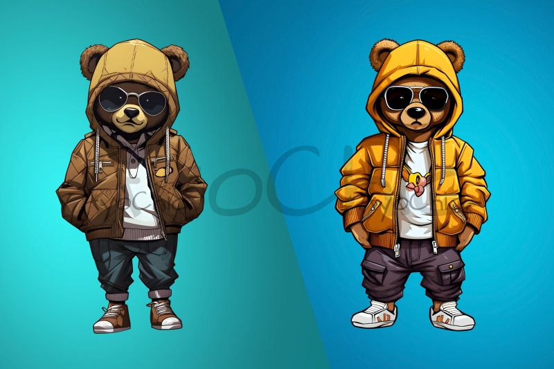 hip-hop-teddy-bear-illustration-clipart