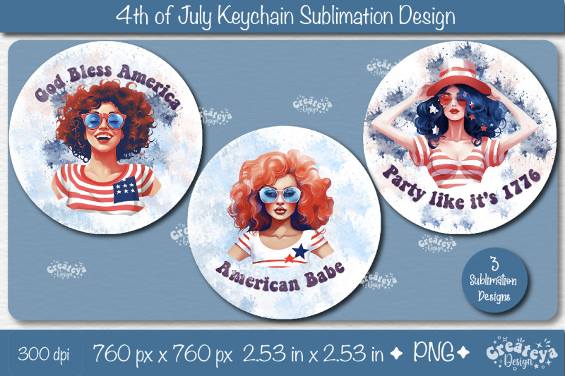 4th-of-july-keychain-sublimation-patriotic-keychain-sublimation