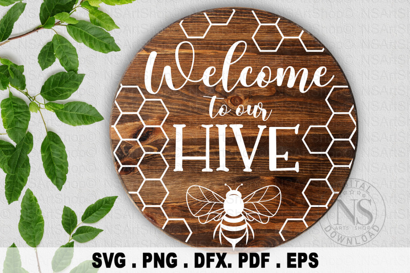 round-sign-svg-welcome-sign-svg-farmhouse-svg-porch-sign-svg