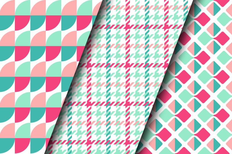 pink-and-mint-seamless-pattern-digital-papers