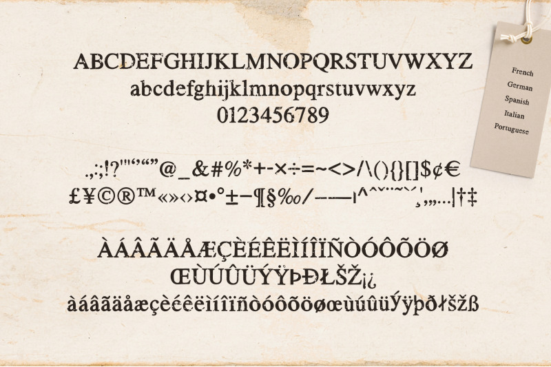 rusted-typewriter-font