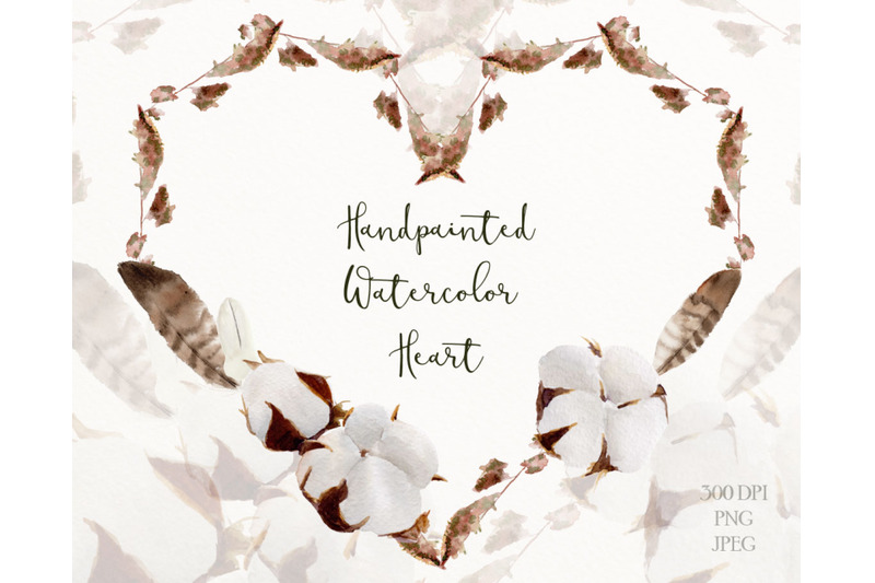 fall-invitation-clipart-watercolor-heart-wreath
