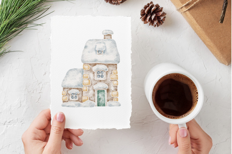 winter-houses-clipart