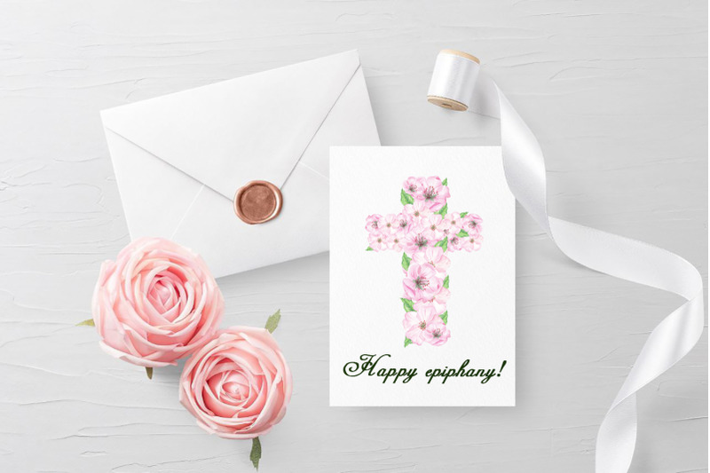 watercolor-cherry-flowers-cross-pink-sublimation-png-jpg
