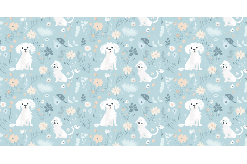 cute-puppy-seamless-patterns