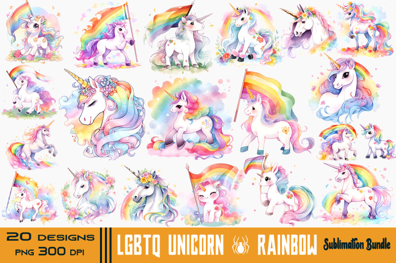 lgbtq-unicorn-amp-rainbow-watercolor-bundle