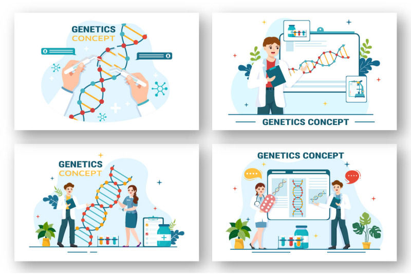 12-genetic-science-concept-illustration