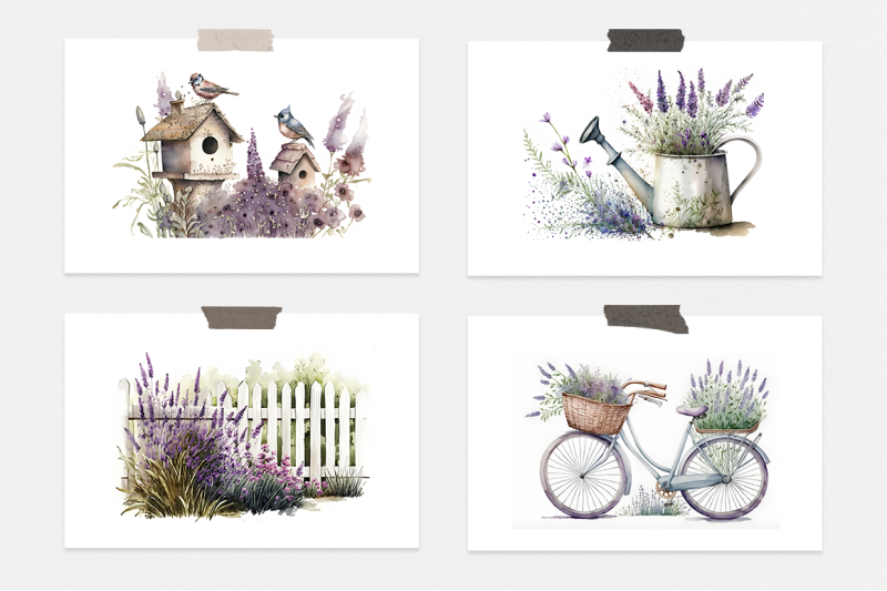 lavender-watercolor-collection