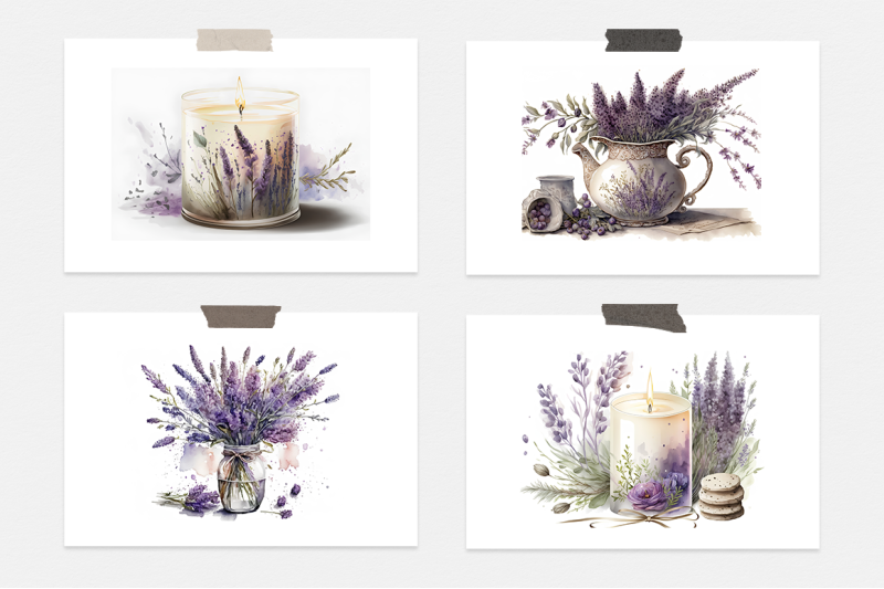 lavender-watercolor-collection
