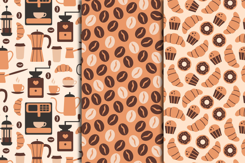 coffee-seamless-patterns