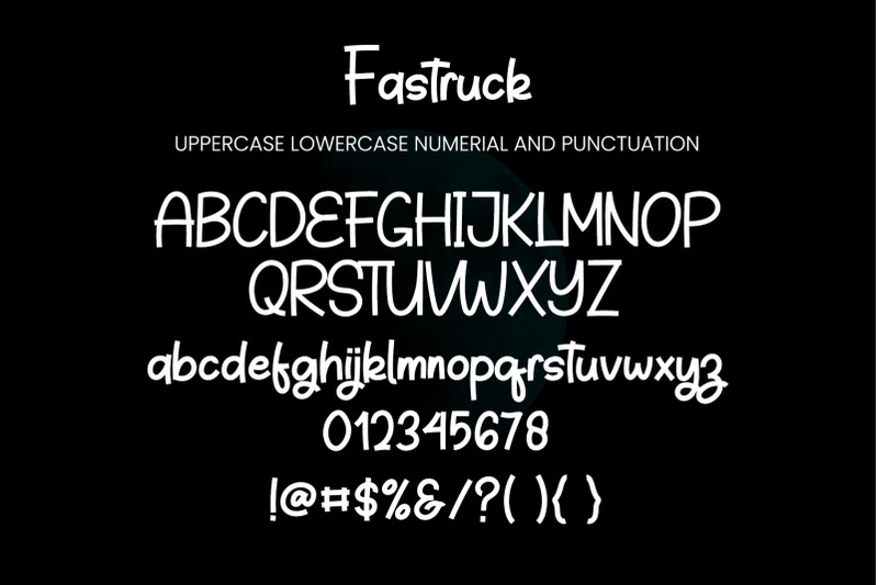 fastruck-font
