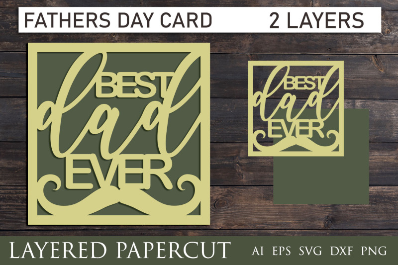 fathers-day-card-svg-best-dad-ever-papercut