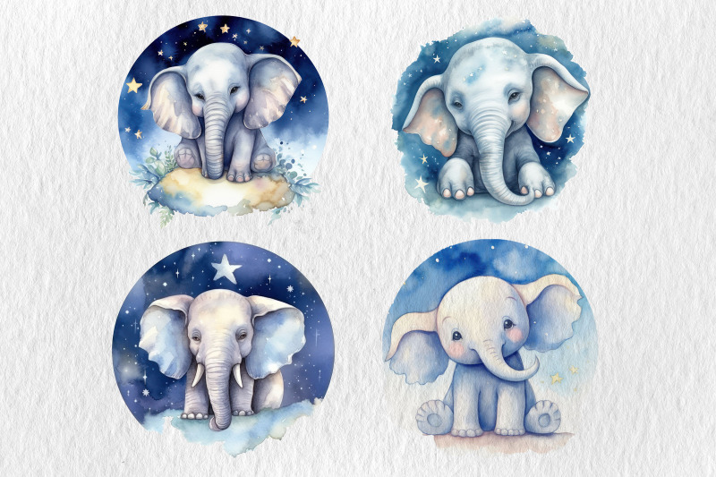watercolor-elephant-baby