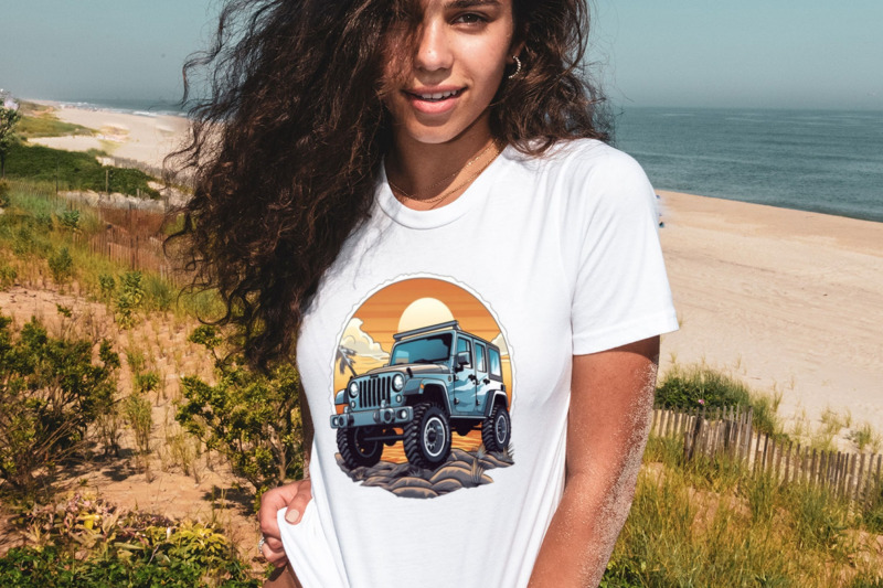 4x4-car-on-beach-summer-tshirt-designs