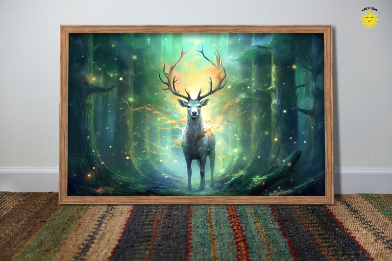 mythical-white-stag-in-magical-forest-backgrounds