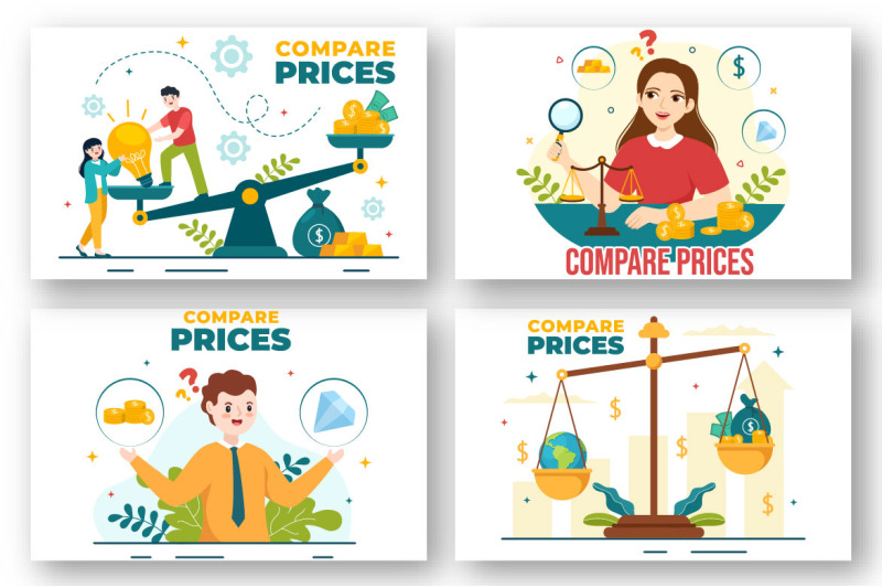 10-compare-prices-economy-illustration