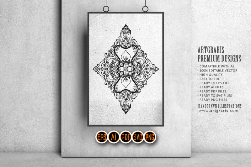 luxury-vintage-ace-of-diamond-card-swirl-flourish-ornament-monochrome