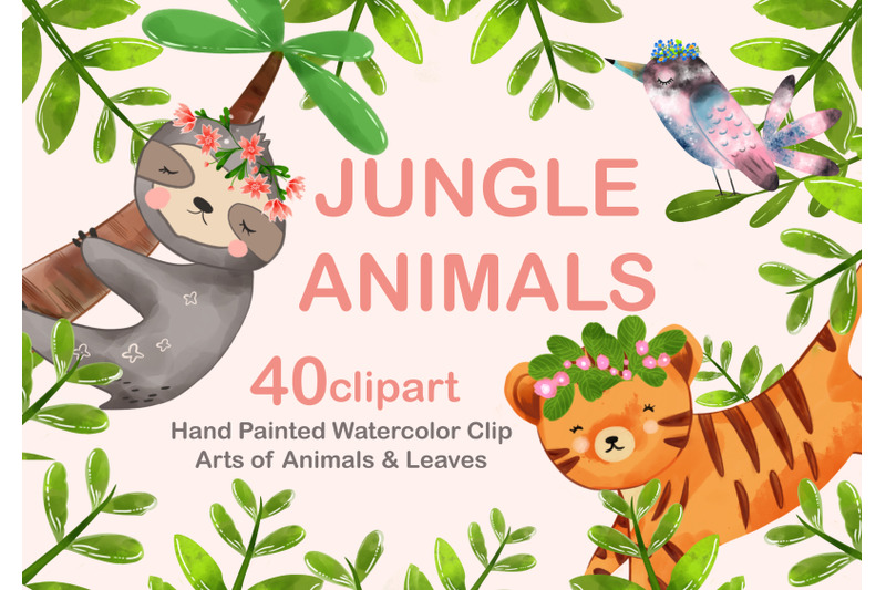 jungle-animals-40-clipart-ipad-procreate