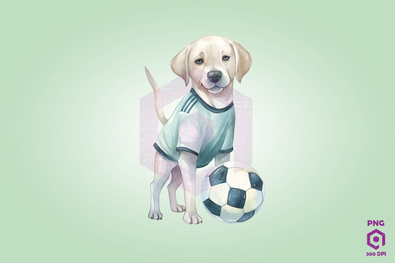 labrador-retriever-dog-playing-football