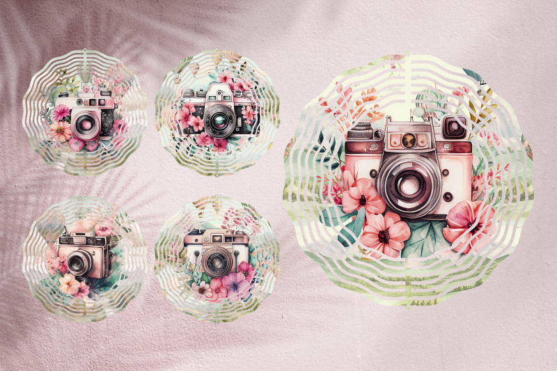 floral-camera-wind-spinner-sublimation-travel-wind-spinner