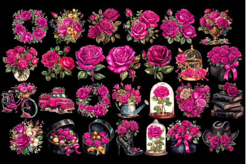 pink-roses-arrangements-clipart-mother-039-s-day-clip-art-png