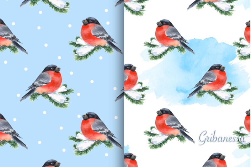 seamless-winter-patterns-with-bullfinch-birds