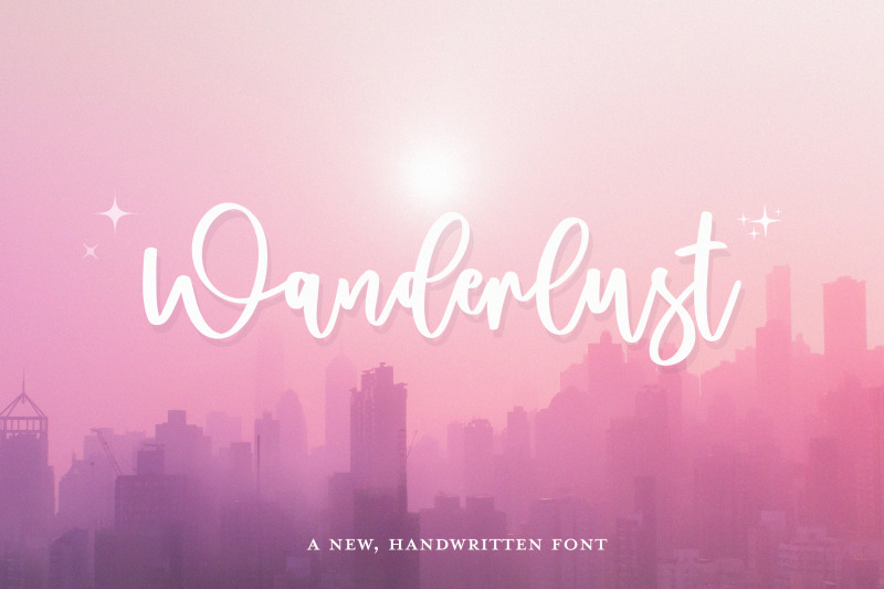 wanderlust-font