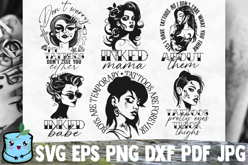 tattoo-girl-svg-bundle