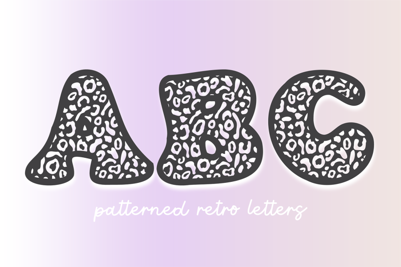 roar-retro-animal-leopard-print-font