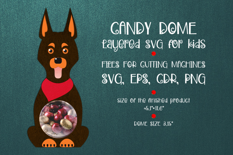 doberman-pinscher-candy-dome-template