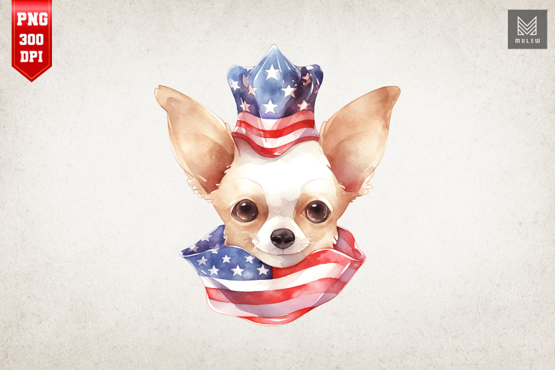 cute-dog-4th-of-july-watercolor-bundle