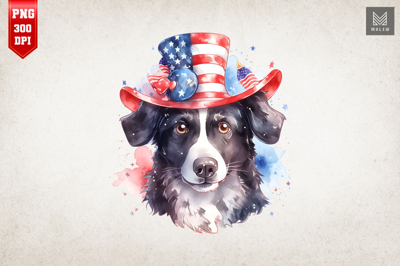 cute-dog-4th-of-july-watercolor-bundle