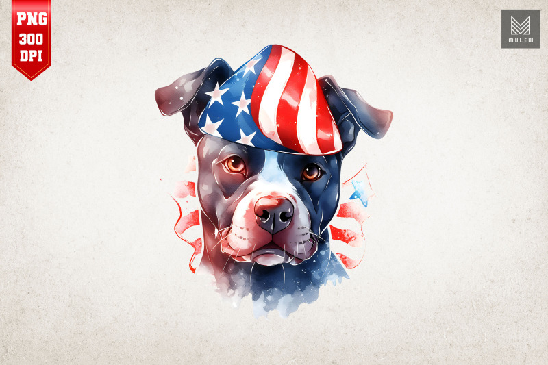 cute-dog-4th-of-july-watercolor-bundle