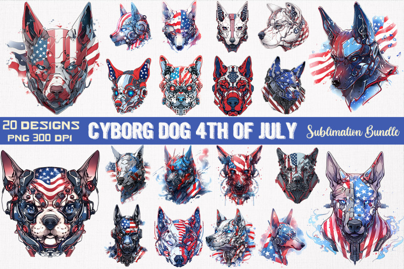 cyborg-dog-4th-of-july-bundle