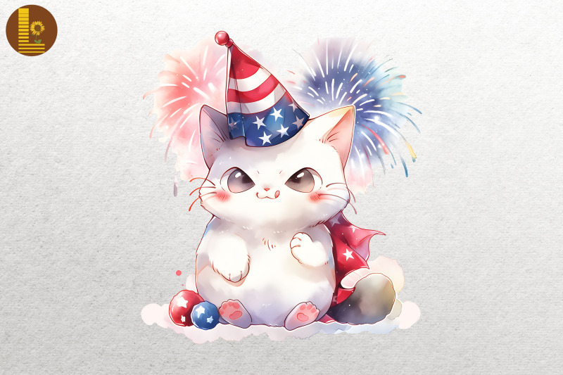 cute-cat-4th-of-july-sublimation-bundle