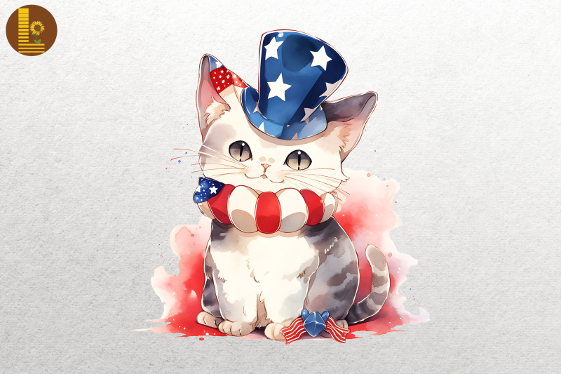 cute-cat-4th-of-july-sublimation-bundle