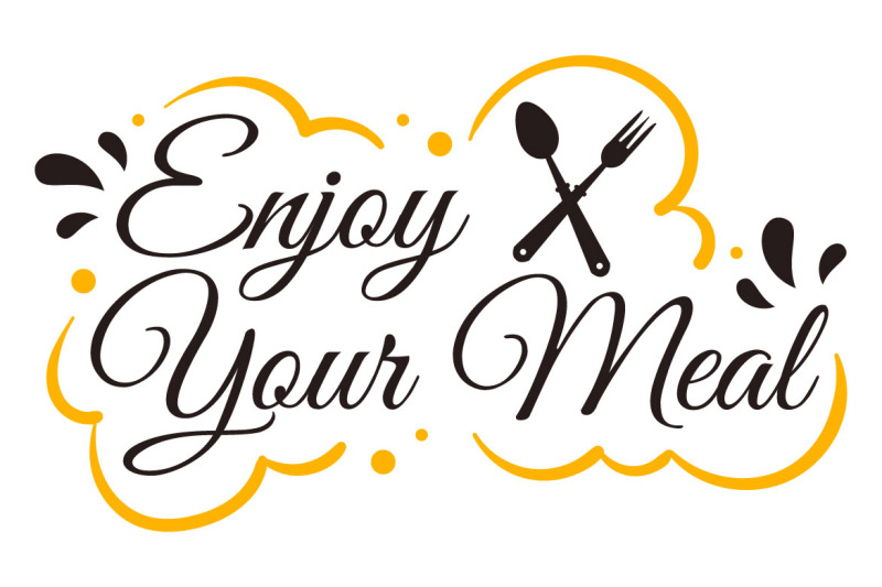 15-enjoy-your-meal-vector-illustration