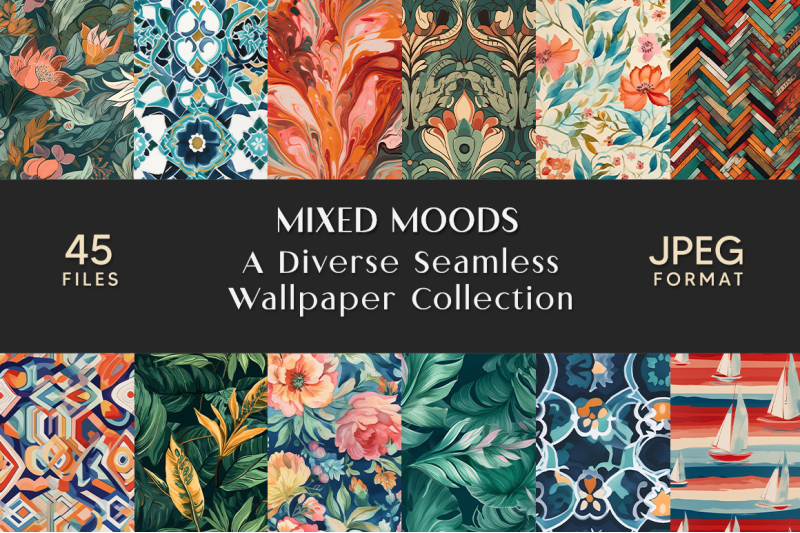 mixed-moods-a-diverse-seamless-wallpaper-collection