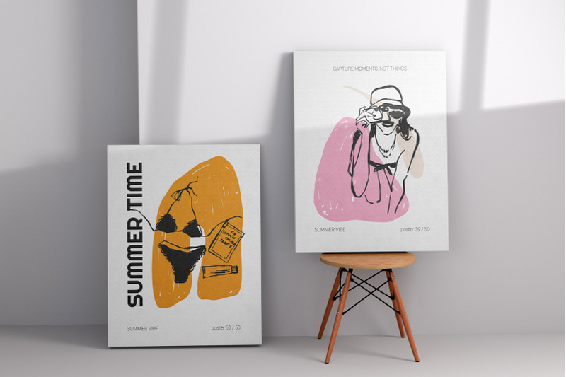 summer-vibes-posters-set