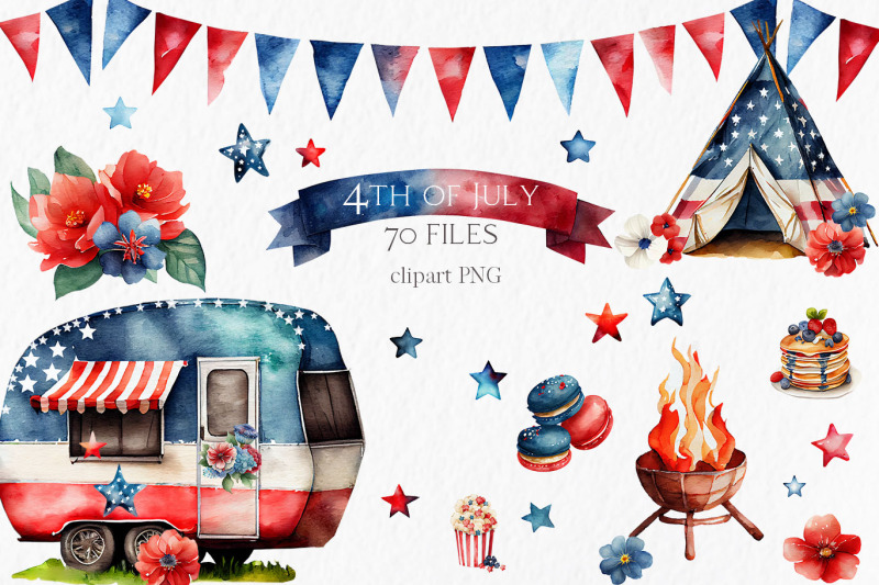 4th-of-july-watercolor-clipart-png-independence-day-camper-travel
