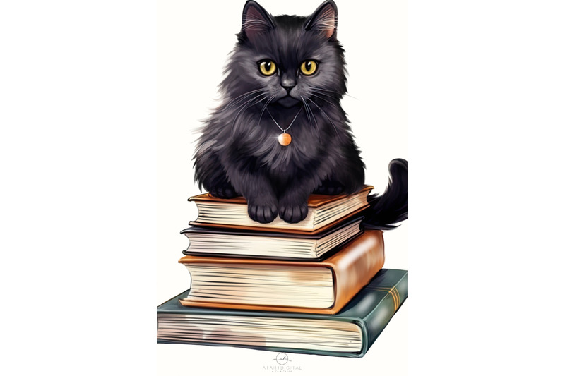 black-cat-clipart-with-books-10-png-files