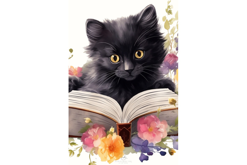 black-cat-clipart-with-books-10-png-files