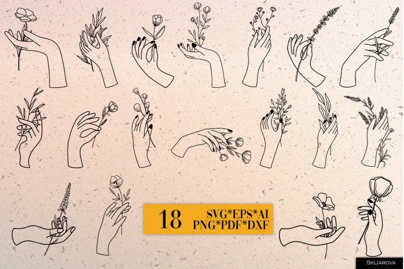 hands-with-flowers-svg-png-eps