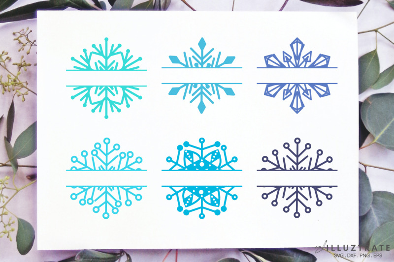 snowflake-monogram-svg-cut-file-snow-flake-monogram-design