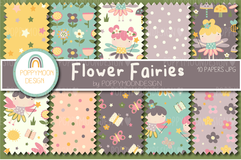 flower-fairies-paper-set