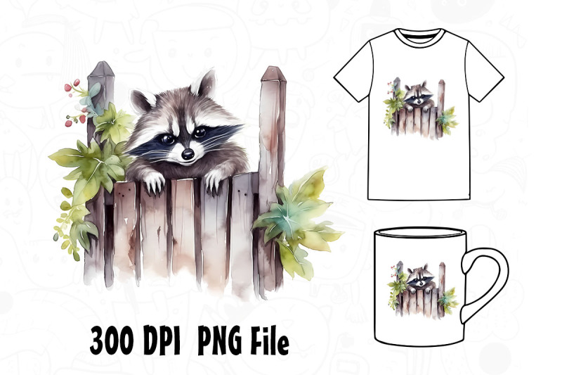 raccoon-watercolor-01