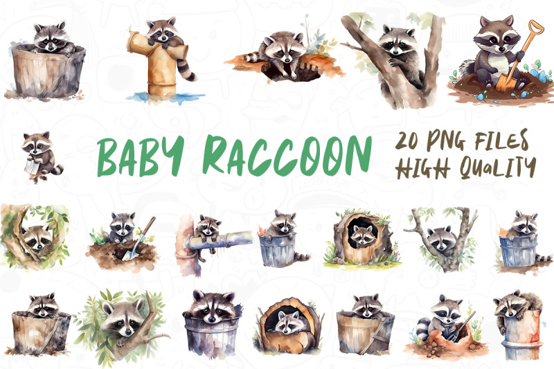 funny-raccoon-watercolor-bundle-03
