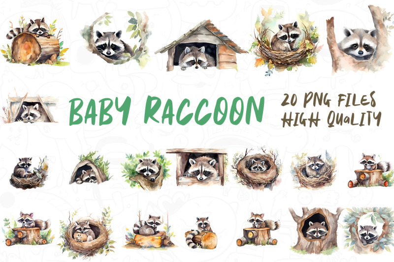 funny-raccoon-watercolor-bundle-04