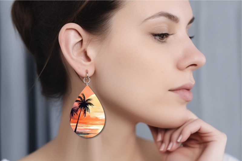 summer-teardrop-earrings-bundle-sublimation-designs